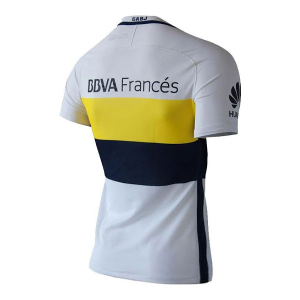 Boca Juniors Away 2016-17 White Soccer Jersey Shirt - Click Image to Close